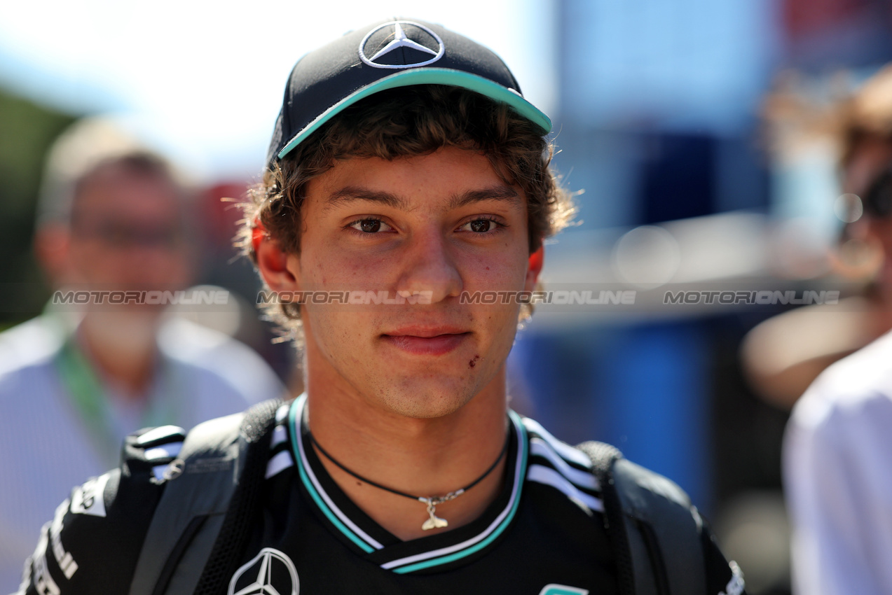 GP IMOLA, Andrea Kimi Antonelli (ITA) Mercedes AMG F1.

17.05.2025. Formula 1 World Championship, Rd 7, Emilia Romagna Grand Prix, Imola, Italy, Qualifiche Day.

- www.xpbimages.com, EMail: requests@xpbimages.com © Copyright: Bearne / XPB Images