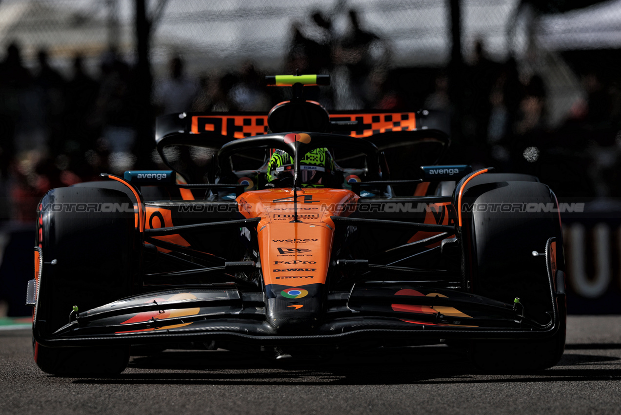 GP IMOLA, Lando Norris (GBR) McLaren MCL39.

17.05.2025. Formula 1 World Championship, Rd 7, Emilia Romagna Grand Prix, Imola, Italy, Qualifiche Day.

- www.xpbimages.com, EMail: requests@xpbimages.com © Copyright: Charniaux / XPB Images