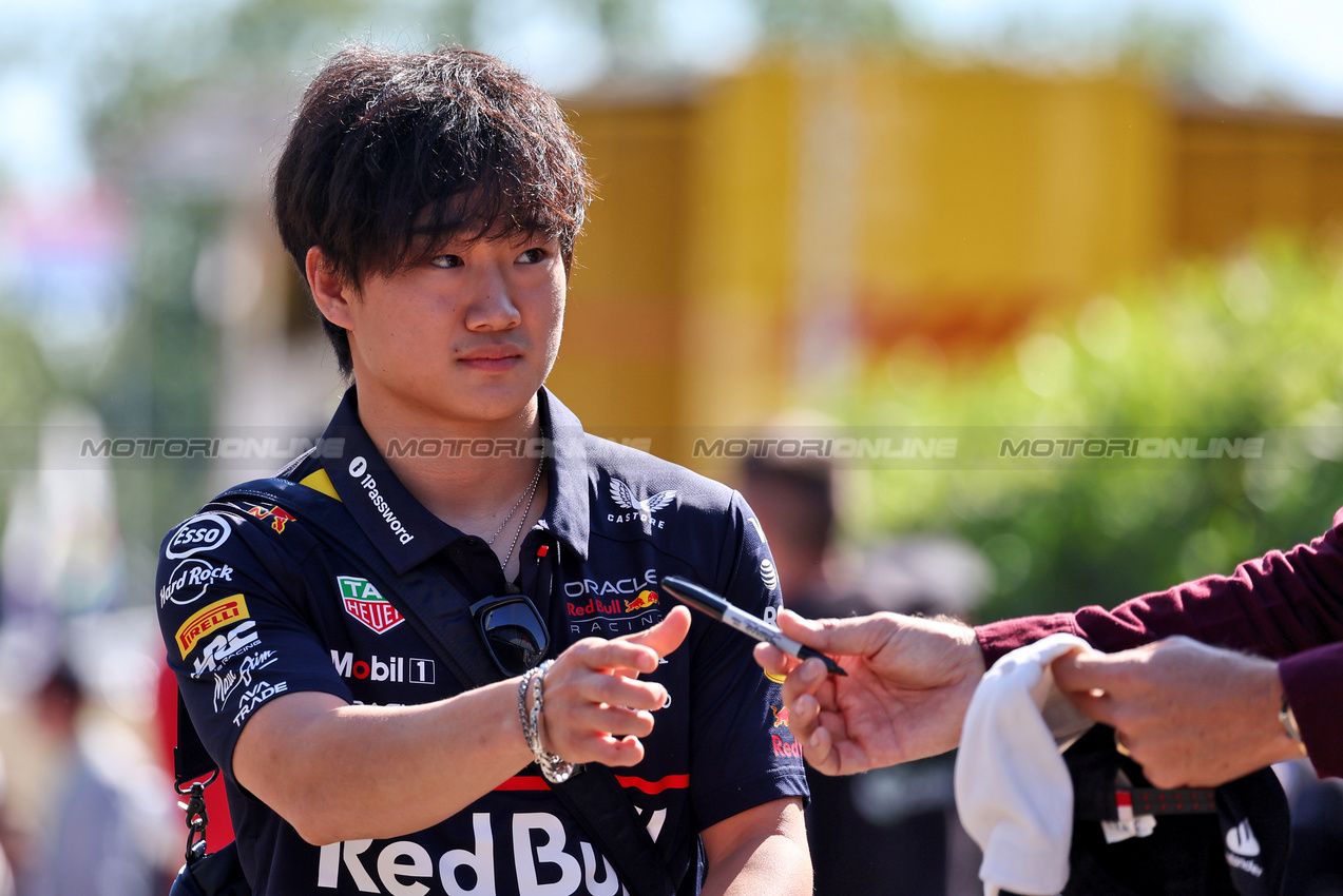 GP IMOLA, Yuki Tsunoda (JPN) Red Bull Racing.

17.05.2025. Formula 1 World Championship, Rd 7, Emilia Romagna Grand Prix, Imola, Italy, Qualifiche Day.

- www.xpbimages.com, EMail: requests@xpbimages.com © Copyright: Moy / XPB Images