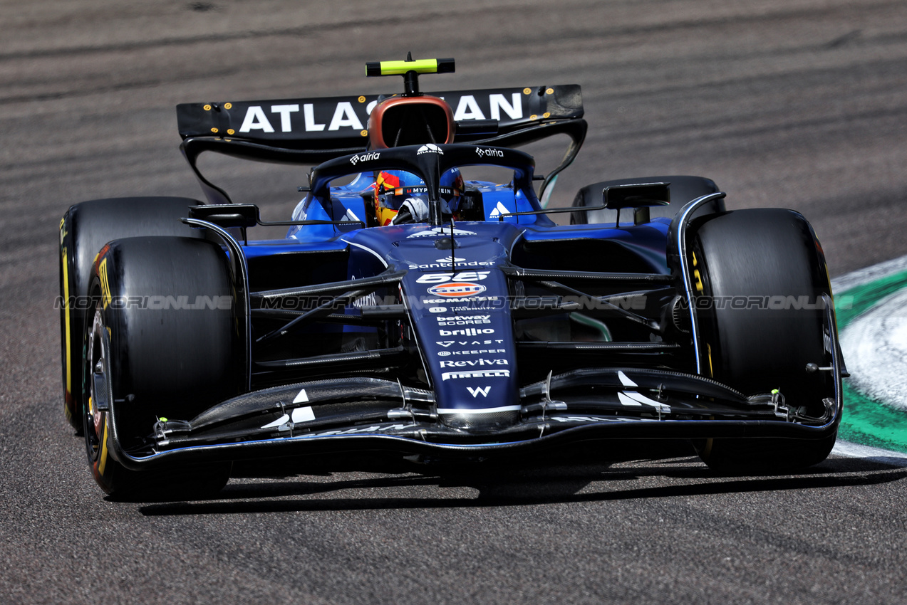 GP IMOLA, Carlos Sainz (ESP) Atlassian Williams Racing FW47.

17.05.2025. Formula 1 World Championship, Rd 7, Emilia Romagna Grand Prix, Imola, Italy, Qualifiche Day.

- www.xpbimages.com, EMail: requests@xpbimages.com © Copyright: Bearne / XPB Images