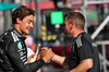 GP IMOLA, George Russell (GBR) Mercedes AMG F1 celebrates his third position in qualifying parc ferme.

17.05.2025. Formula 1 World Championship, Rd 7, Emilia Romagna Grand Prix, Imola, Italy, Qualifiche Day.

- www.xpbimages.com, EMail: requests@xpbimages.com © Copyright: Charniaux / XPB Images