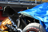 GP IMOLA, The damaged Red Bull Racing RB21 of Yuki Tsunoda (JPN) is recovered back to the pits on the back of a truck after he crashed in qualifying.

17.05.2025. Formula 1 World Championship, Rd 7, Emilia Romagna Grand Prix, Imola, Italy, Qualifiche Day.

- www.xpbimages.com, EMail: requests@xpbimages.com © Copyright: Charniaux / XPB Images