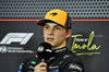 GP IMOLA, Oscar Piastri (AUS) McLaren in the post qualifying FIA Press Conference.

17.05.2025. Formula 1 World Championship, Rd 7, Emilia Romagna Grand Prix, Imola, Italy, Qualifiche Day.

- www.xpbimages.com, EMail: requests@xpbimages.com © Copyright: Bearne / XPB Images