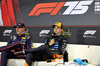 GP IMOLA, (L to R): Max Verstappen (NLD) Red Bull Racing e Oscar Piastri (AUS) McLaren in the post qualifying FIA Press Conference.

17.05.2025. Formula 1 World Championship, Rd 7, Emilia Romagna Grand Prix, Imola, Italy, Qualifiche Day.

- www.xpbimages.com, EMail: requests@xpbimages.com © Copyright: Bearne / XPB Images