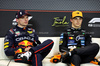 GP IMOLA, (L to R): Max Verstappen (NLD) Red Bull Racing e Oscar Piastri (AUS) McLaren in the post qualifying FIA Press Conference.

17.05.2025. Formula 1 World Championship, Rd 7, Emilia Romagna Grand Prix, Imola, Italy, Qualifiche Day.

- www.xpbimages.com, EMail: requests@xpbimages.com © Copyright: Bearne / XPB Images