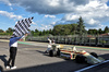 GP IMOLA, Thierry Boutsen (BEL) pushes his 1985 Arrows A8 as Stefano Domenicali (ITA) Formula One President e CEO waves the chequered flag.

17.05.2025. Formula 1 World Championship, Rd 7, Emilia Romagna Grand Prix, Imola, Italy, Qualifiche Day.

- www.xpbimages.com, EMail: requests@xpbimages.com © Copyright: Batchelor / XPB Images