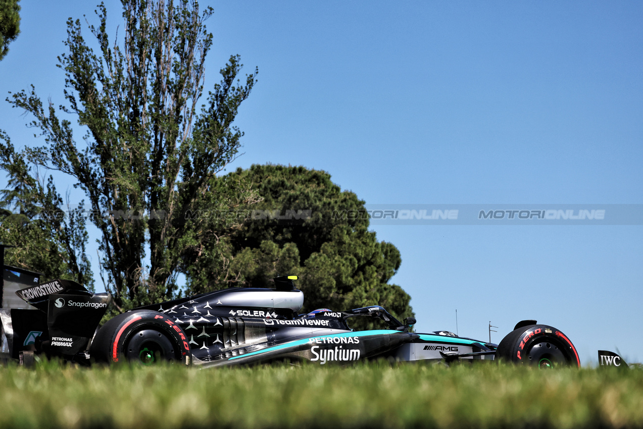 GP IMOLA, Andrea Kimi Antonelli (ITA) Mercedes AMG F1 W16.

16.05.2025. Formula 1 World Championship, Rd 7, Emilia Romagna Grand Prix, Imola, Italy, Practice Day.

- www.xpbimages.com, EMail: requests@xpbimages.com © Copyright: Bearne / XPB Images