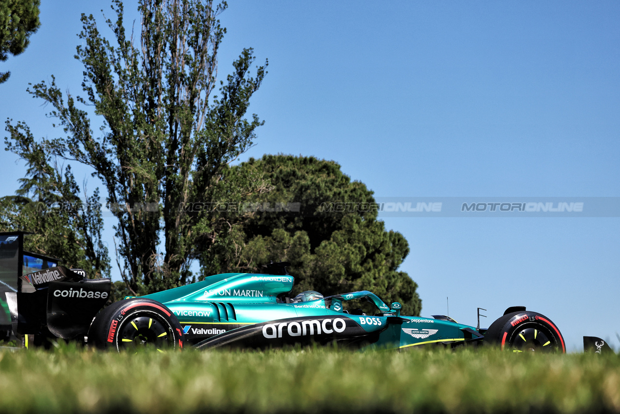 GP IMOLA, Lance Stroll (CDN) Aston Martin F1 Team AMR25.

16.05.2025. Formula 1 World Championship, Rd 7, Emilia Romagna Grand Prix, Imola, Italy, Practice Day.

- www.xpbimages.com, EMail: requests@xpbimages.com © Copyright: Bearne / XPB Images