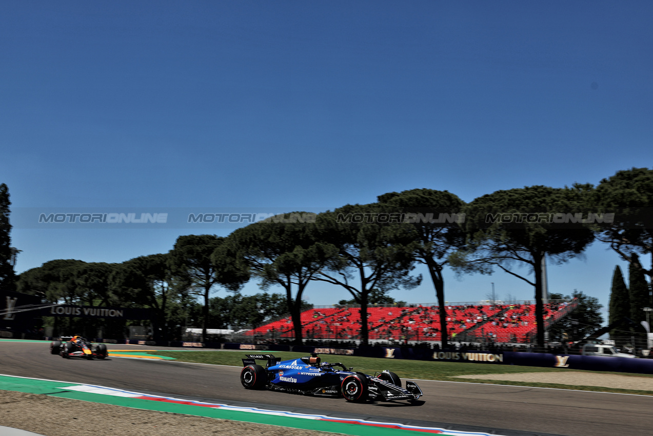 GP IMOLA, Alexander Albon (THA) Atlassian Williams Racing FW47.

16.05.2025. Formula 1 World Championship, Rd 7, Emilia Romagna Grand Prix, Imola, Italy, Practice Day.

- www.xpbimages.com, EMail: requests@xpbimages.com © Copyright: Bearne / XPB Images