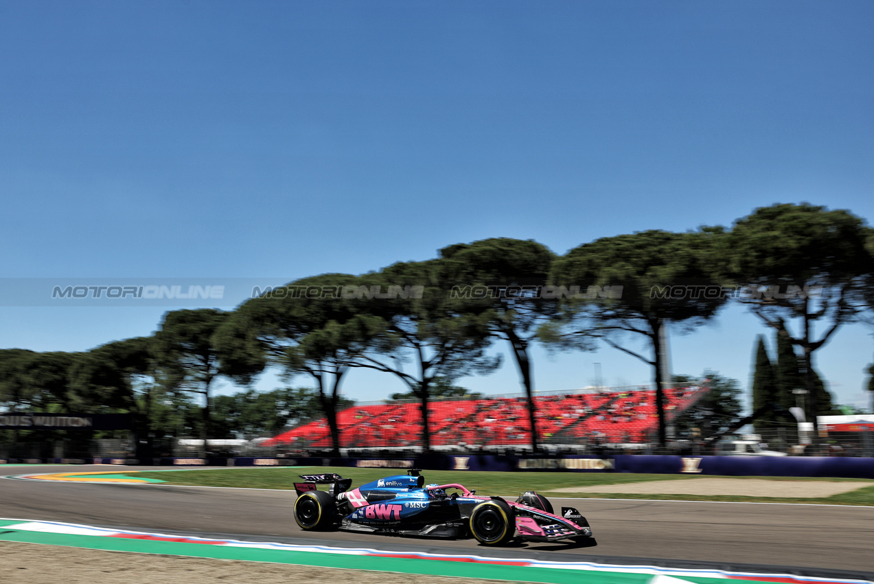 GP IMOLA, Pierre Gasly (FRA) Alpine F1 Team A525.

16.05.2025. Formula 1 World Championship, Rd 7, Emilia Romagna Grand Prix, Imola, Italy, Practice Day.

- www.xpbimages.com, EMail: requests@xpbimages.com © Copyright: Bearne / XPB Images
