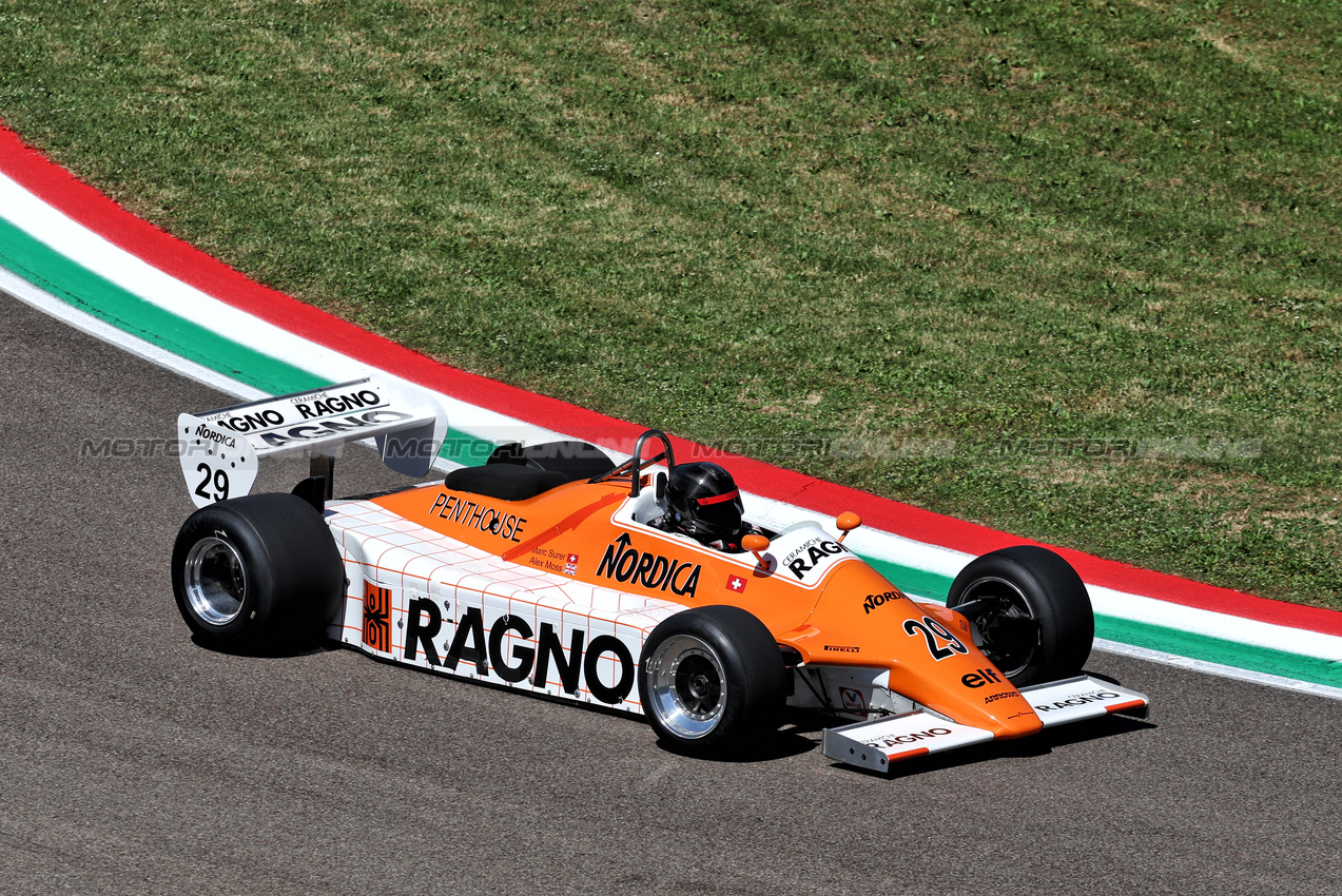 GP IMOLA, The 1982 Arrows A4.

16.05.2025. Formula 1 World Championship, Rd 7, Emilia Romagna Grand Prix, Imola, Italy, Practice Day.

- www.xpbimages.com, EMail: requests@xpbimages.com © Copyright: Moy / XPB Images