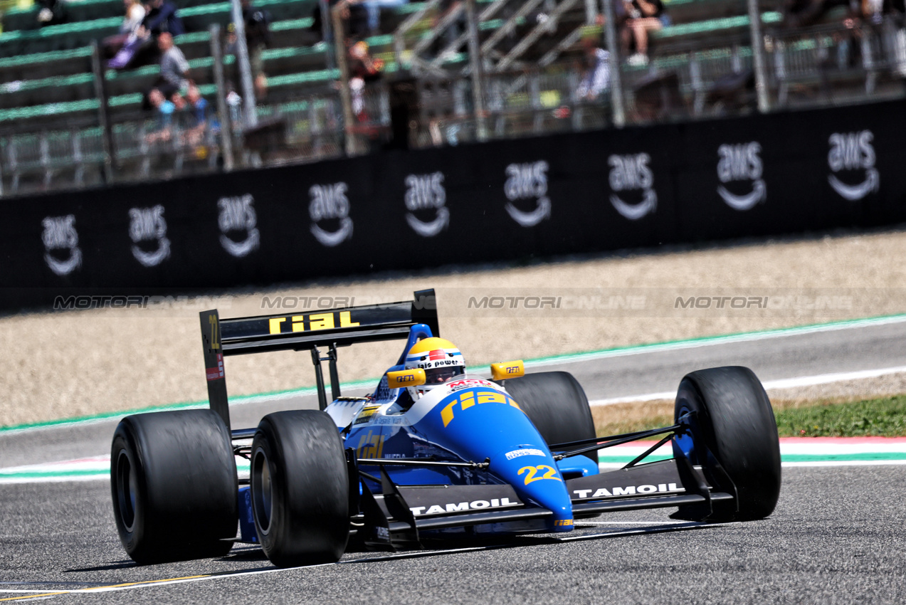 GP IMOLA, The 1988 Rial ARC1.

16.05.2025. Formula 1 World Championship, Rd 7, Emilia Romagna Grand Prix, Imola, Italy, Practice Day.

- www.xpbimages.com, EMail: requests@xpbimages.com © Copyright: Batchelor / XPB Images