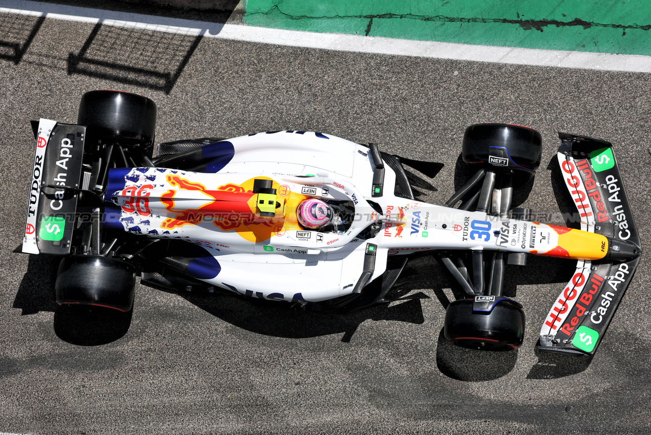 GP IMOLA, Liam Lawson (NZL) Racing Bulls VCARB 02.

16.05.2025. Formula 1 World Championship, Rd 7, Emilia Romagna Grand Prix, Imola, Italy, Practice Day.

 - www.xpbimages.com, EMail: requests@xpbimages.com © Copyright: Coates / XPB Images