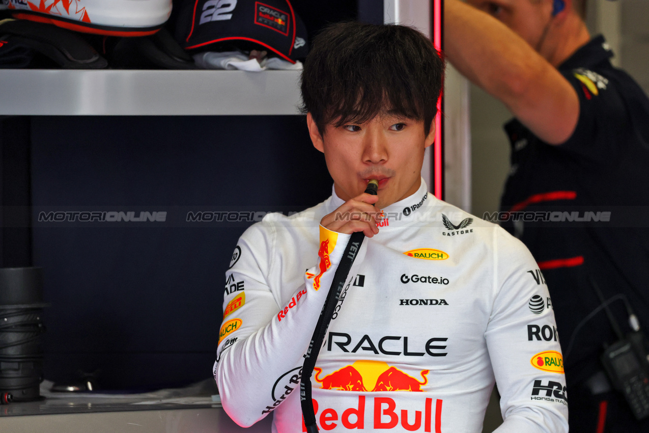 GP IMOLA, Yuki Tsunoda (JPN) Red Bull Racing.

16.05.2025. Formula 1 World Championship, Rd 7, Emilia Romagna Grand Prix, Imola, Italy, Practice Day.

- www.xpbimages.com, EMail: requests@xpbimages.com © Copyright: Batchelor / XPB Images