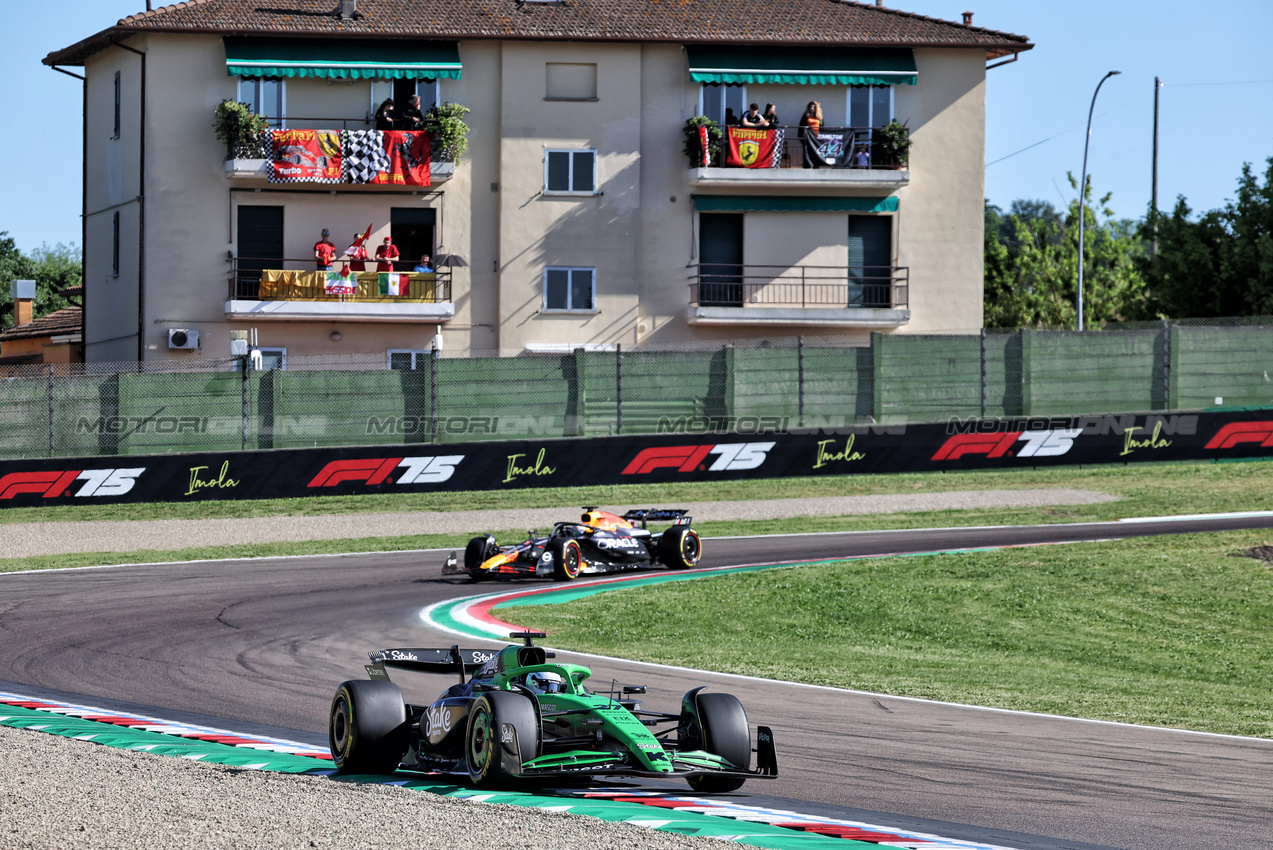 GP IMOLA, Nico Hulkenberg (GER) Sauber C45.

16.05.2025. Formula 1 World Championship, Rd 7, Emilia Romagna Grand Prix, Imola, Italy, Practice Day.

- www.xpbimages.com, EMail: requests@xpbimages.com © Copyright: Bearne / XPB Images