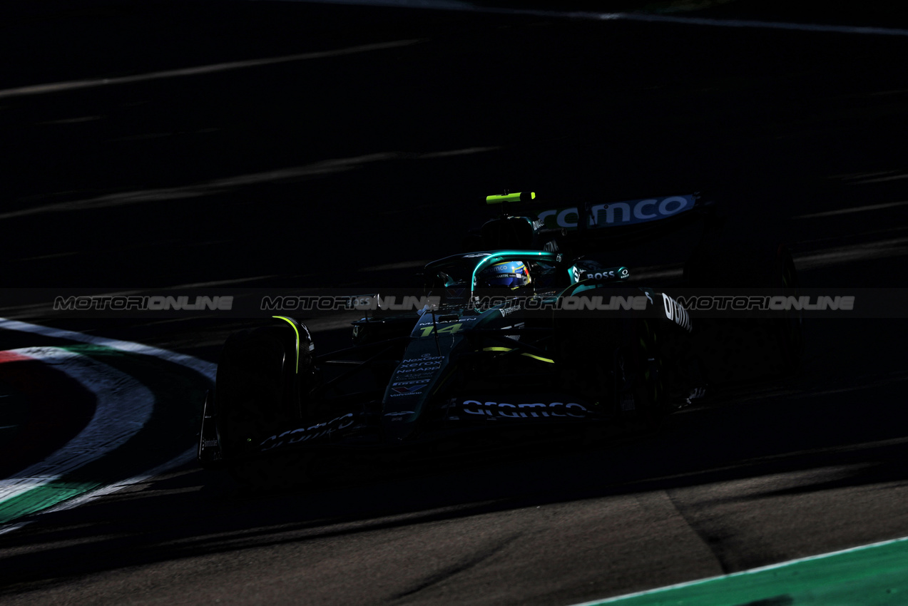GP IMOLA, Fernando Alonso (ESP) Aston Martin F1 Team AMR25.

16.05.2025. Formula 1 World Championship, Rd 7, Emilia Romagna Grand Prix, Imola, Italy, Practice Day.

- www.xpbimages.com, EMail: requests@xpbimages.com © Copyright: Charniaux / XPB Images