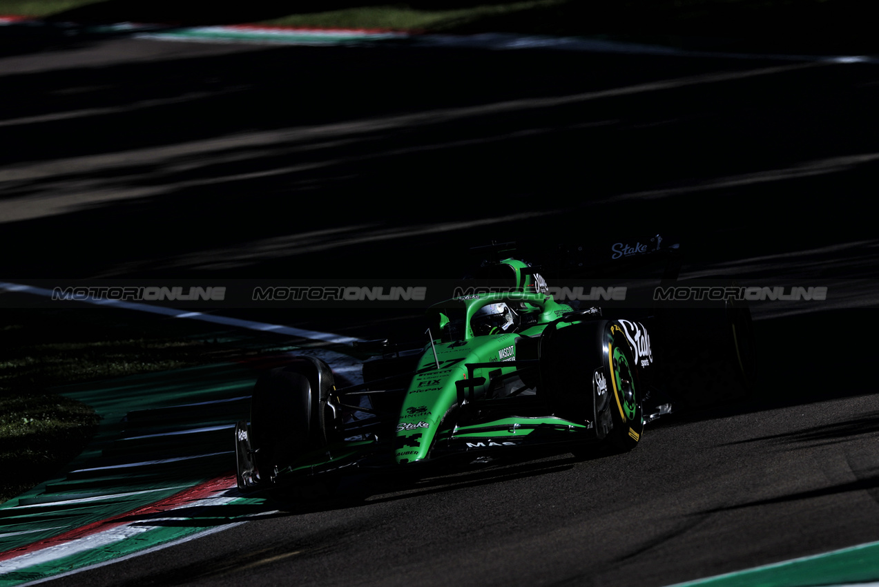 GP IMOLA, Nico Hulkenberg (GER) Sauber C45.

16.05.2025. Formula 1 World Championship, Rd 7, Emilia Romagna Grand Prix, Imola, Italy, Practice Day.

- www.xpbimages.com, EMail: requests@xpbimages.com © Copyright: Charniaux / XPB Images