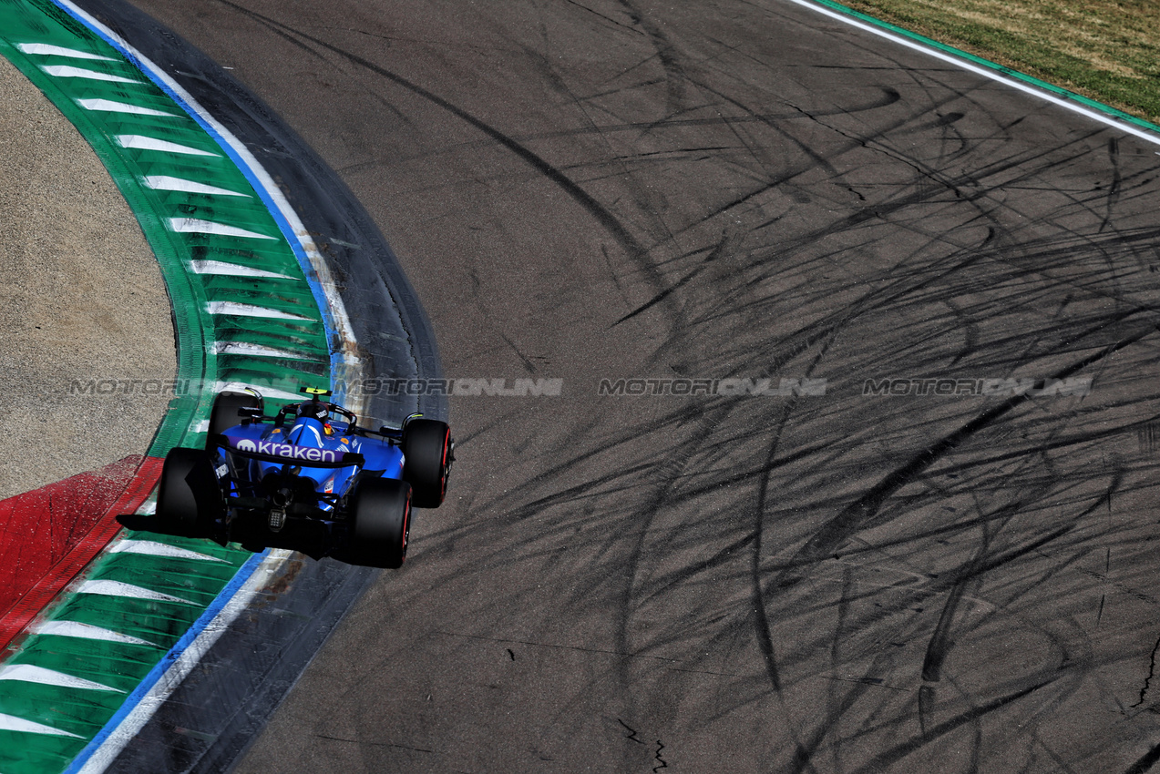 GP IMOLA, Carlos Sainz (ESP) Atlassian Williams Racing FW47.

16.05.2025. Formula 1 World Championship, Rd 7, Emilia Romagna Grand Prix, Imola, Italy, Practice Day.

- www.xpbimages.com, EMail: requests@xpbimages.com © Copyright: Moy / XPB Images