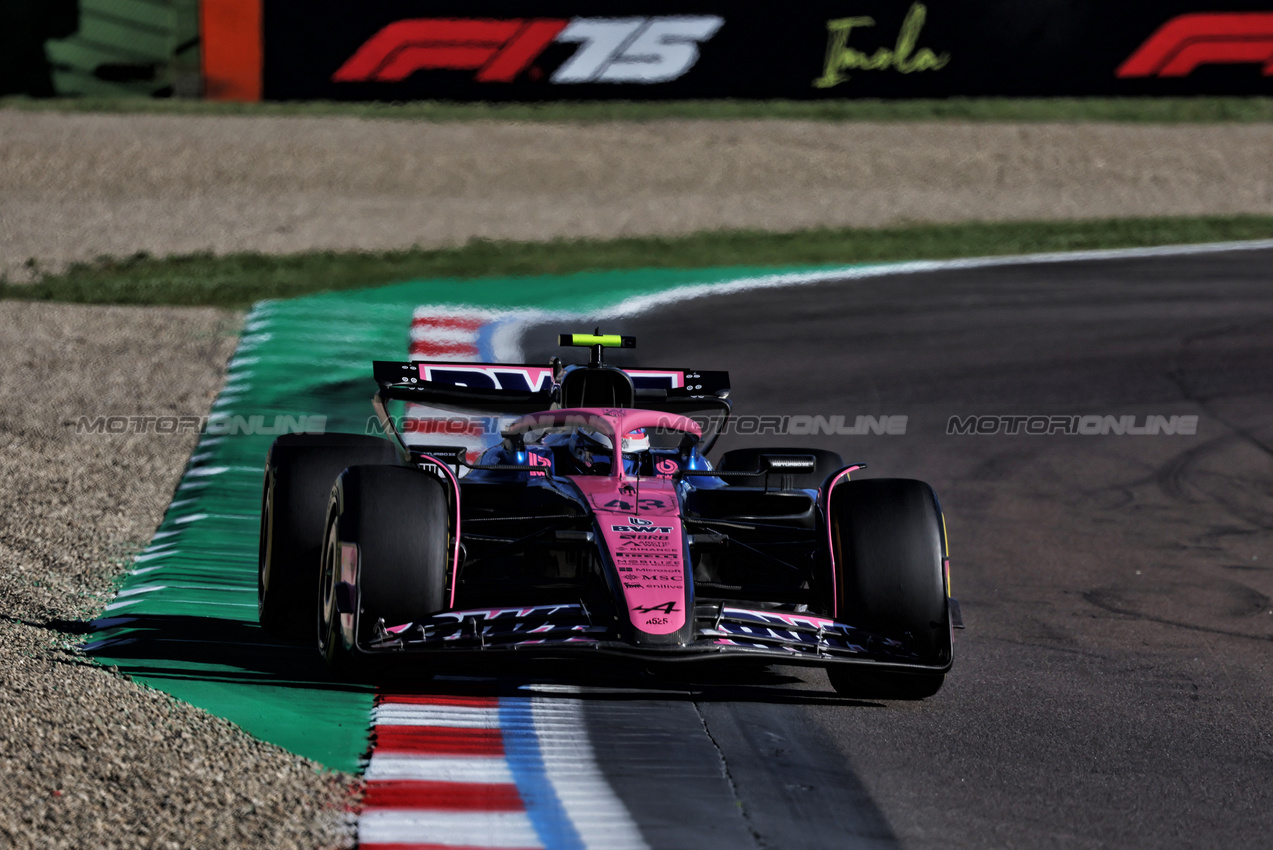 GP IMOLA, Franco Colapinto (ARG) Alpine F1 Team A525.

16.05.2025. Formula 1 World Championship, Rd 7, Emilia Romagna Grand Prix, Imola, Italy, Practice Day.

- www.xpbimages.com, EMail: requests@xpbimages.com © Copyright: Bearne / XPB Images