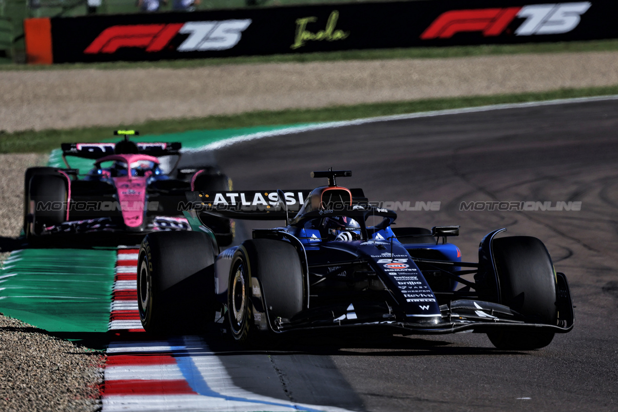 GP IMOLA, Alexander Albon (THA) Atlassian Williams Racing FW47.

16.05.2025. Formula 1 World Championship, Rd 7, Emilia Romagna Grand Prix, Imola, Italy, Practice Day.

- www.xpbimages.com, EMail: requests@xpbimages.com © Copyright: Bearne / XPB Images