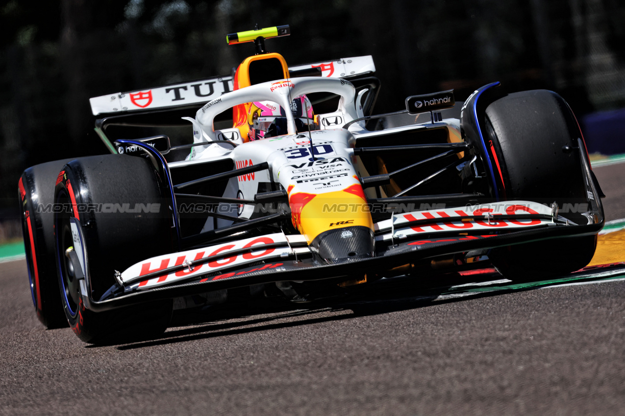 GP IMOLA, Liam Lawson (NZL) Racing Bulls VCARB 02.

16.05.2025. Formula 1 World Championship, Rd 7, Emilia Romagna Grand Prix, Imola, Italy, Practice Day.

- www.xpbimages.com, EMail: requests@xpbimages.com © Copyright: Bearne / XPB Images