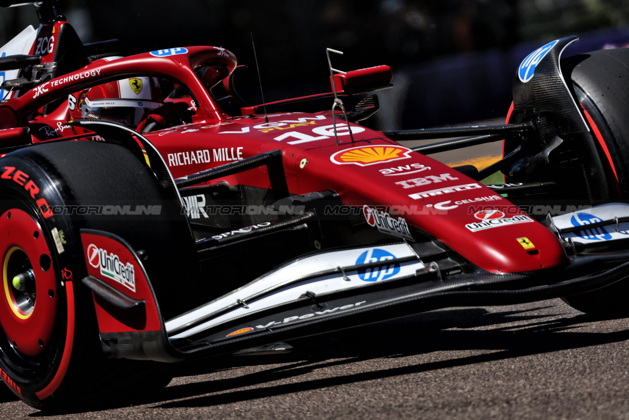GP IMOLA, Charles Leclerc (MON) Ferrari SF-25.

16.05.2025. Formula 1 World Championship, Rd 7, Emilia Romagna Grand Prix, Imola, Italy, Practice Day.

- www.xpbimages.com, EMail: requests@xpbimages.com © Copyright: Bearne / XPB Images