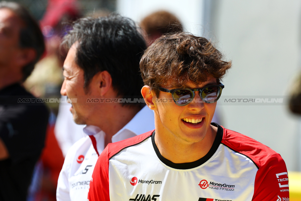 GP ITALIA, Oliver Bearman (GBR) Haas F1 Team.

07.09.2025. Formula 1 World Championship, Rd 16, Italian Grand Prix, Monza, Italy, Gara Day.

- www.xpbimages.com, EMail: requests@xpbimages.com © Copyright: Batchelor / XPB Images