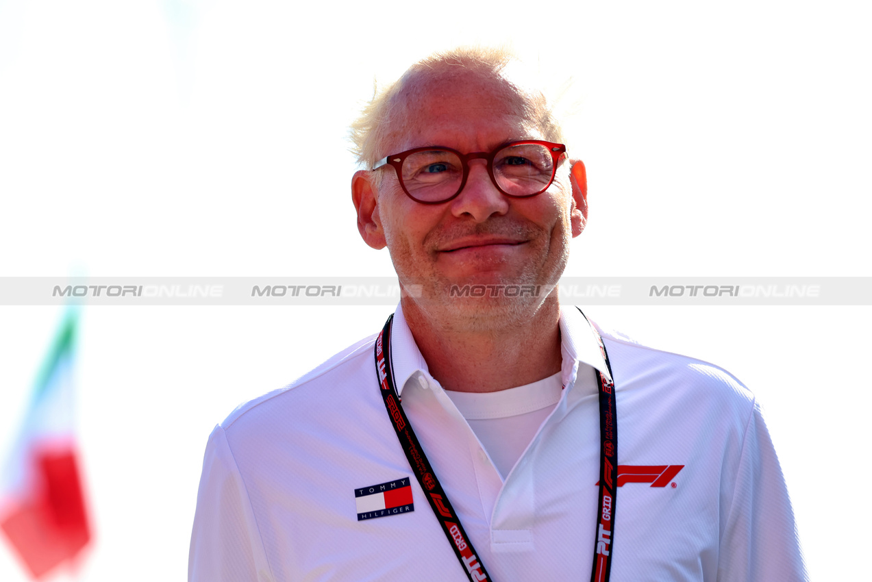 GP ITALIA, Jacques Villeneuve (CDN).

07.09.2025. Formula 1 World Championship, Rd 16, Italian Grand Prix, Monza, Italy, Gara Day.

 - www.xpbimages.com, EMail: requests@xpbimages.com © Copyright: Rew / XPB Images