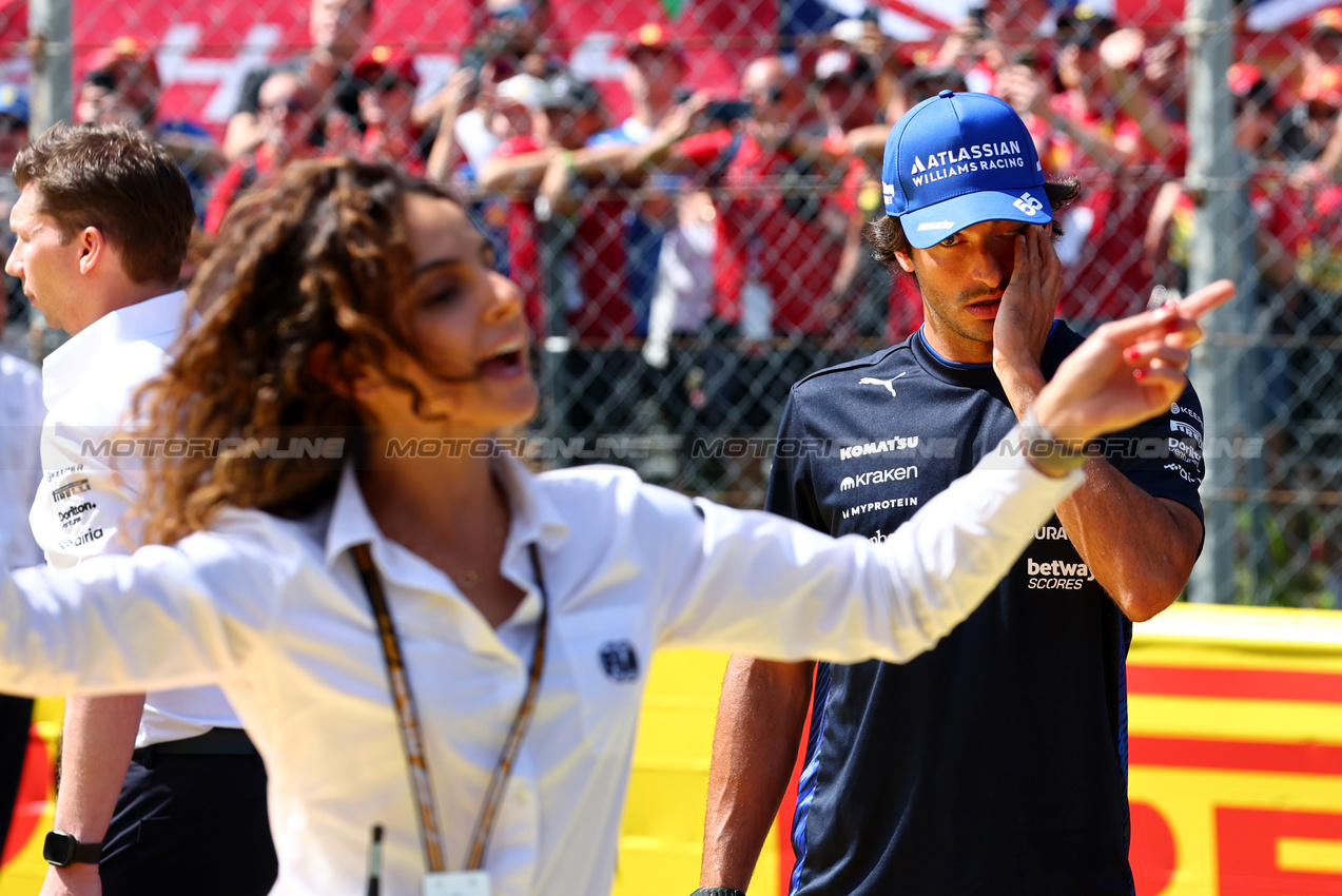 GP ITALIA, Carlos Sainz (ESP) Atlassian Williams Racing.

07.09.2025. Formula 1 World Championship, Rd 16, Italian Grand Prix, Monza, Italy, Gara Day.

- www.xpbimages.com, EMail: requests@xpbimages.com © Copyright: Batchelor / XPB Images