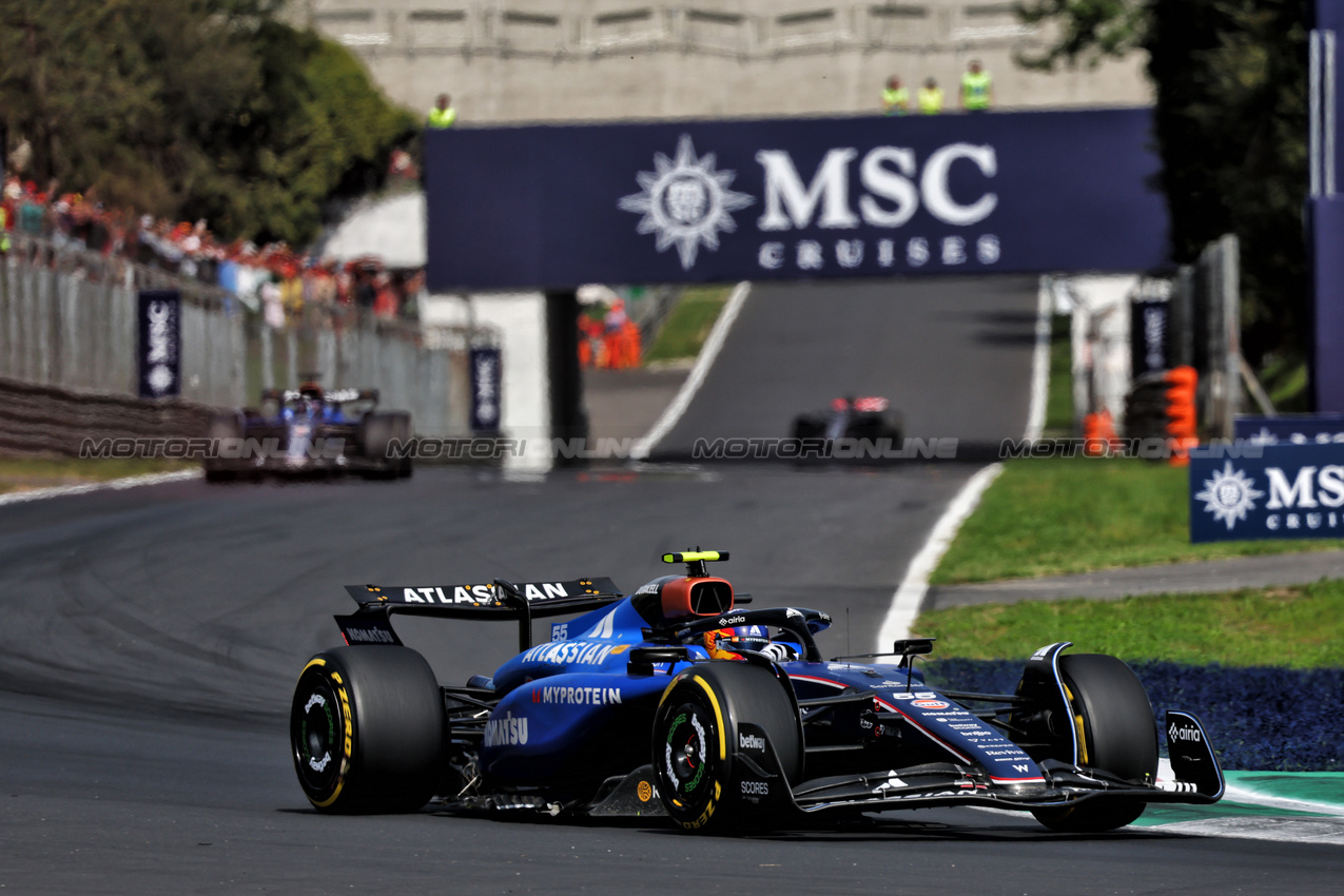 GP ITALIA, Carlos Sainz (ESP) Atlassian Williams Racing FW47.

07.09.2025. Formula 1 World Championship, Rd 16, Italian Grand Prix, Monza, Italy, Gara Day.

- www.xpbimages.com, EMail: requests@xpbimages.com © Copyright: Batchelor / XPB Images