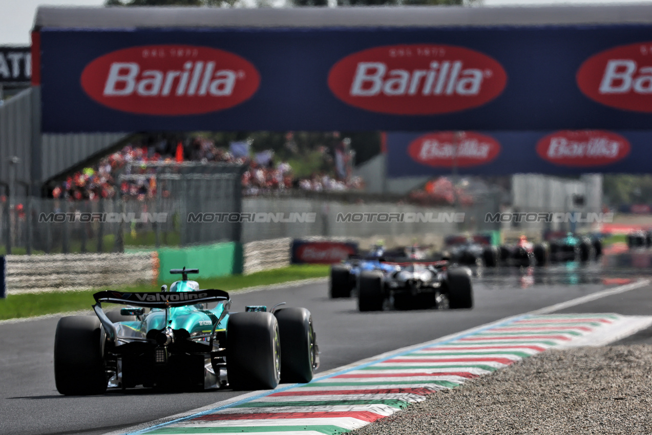 GP ITALIA, Lance Stroll (CDN) Aston Martin F1 Team AMR25.

07.09.2025. Formula 1 World Championship, Rd 16, Italian Grand Prix, Monza, Italy, Gara Day.

- www.xpbimages.com, EMail: requests@xpbimages.com © Copyright: Batchelor / XPB Images