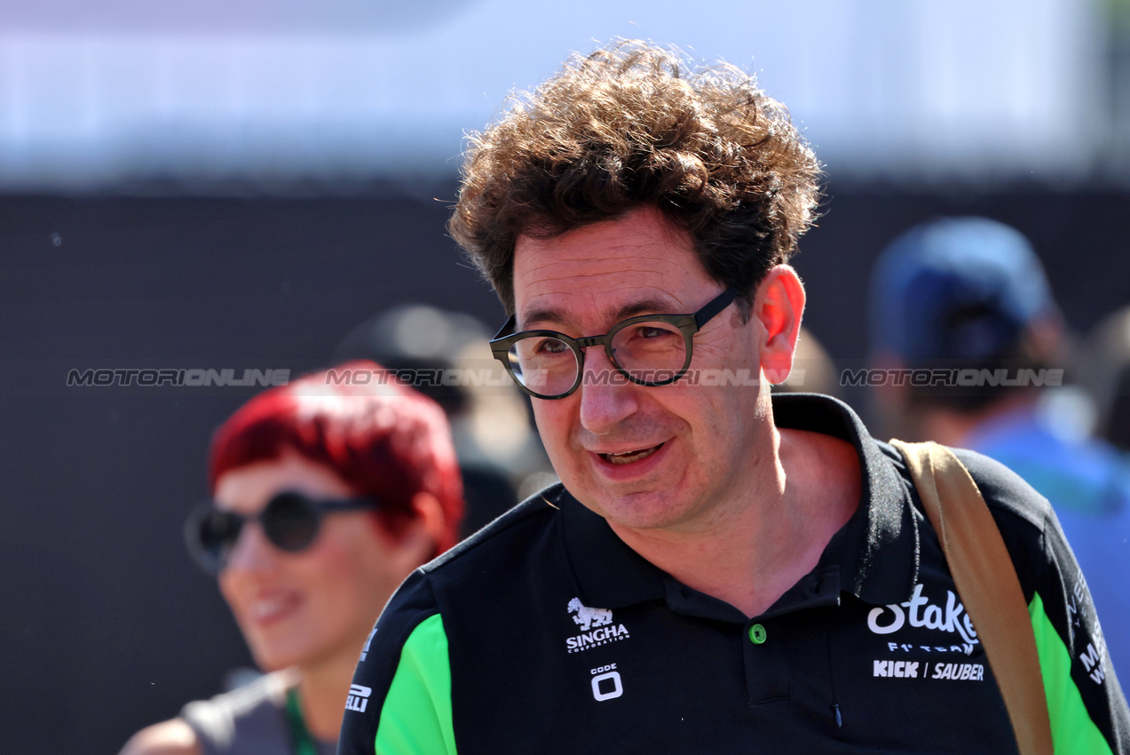 GP ITALIA, Mattia Binotto (ITA) Sauber Motorsport Chief Operating e Chief Technical Officer.

07.09.2025. Formula 1 World Championship, Rd 16, Italian Grand Prix, Monza, Italy, Gara Day.

 - www.xpbimages.com, EMail: requests@xpbimages.com © Copyright: Rew / XPB Images