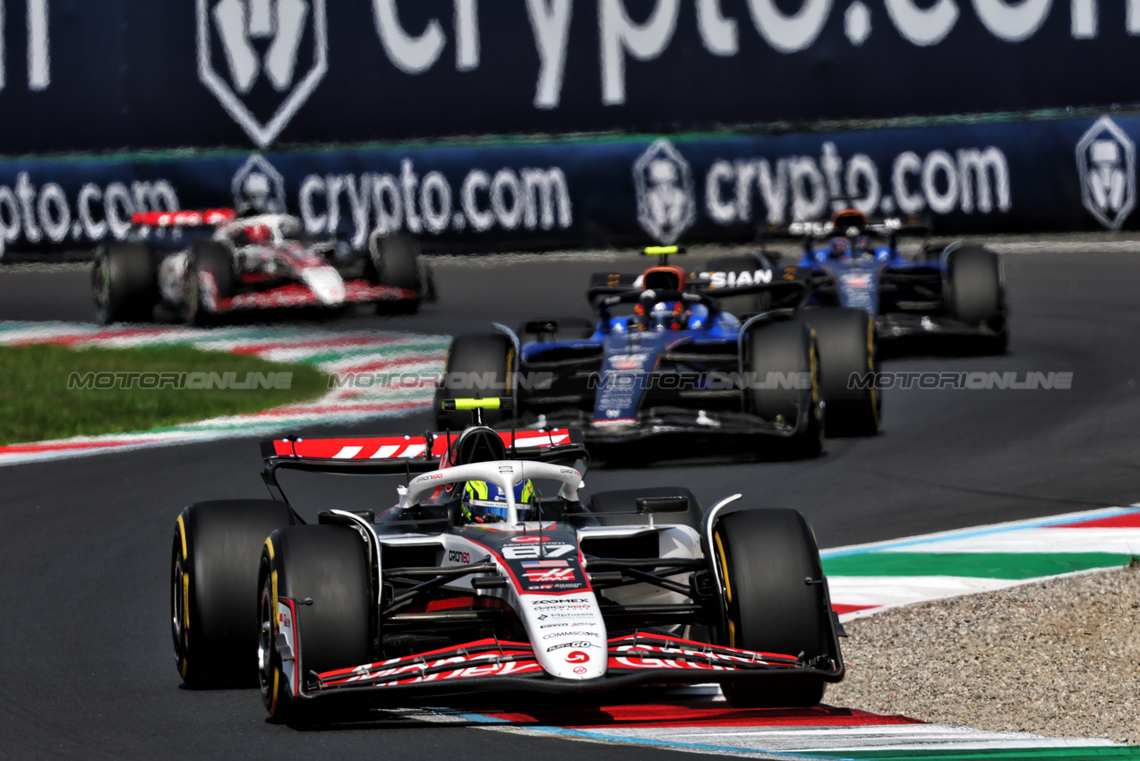 GP ITALIA, Oliver Bearman (GBR) Haas VF-25.

07.09.2025. Formula 1 World Championship, Rd 16, Italian Grand Prix, Monza, Italy, Gara Day.

- www.xpbimages.com, EMail: requests@xpbimages.com © Copyright: Batchelor / XPB Images