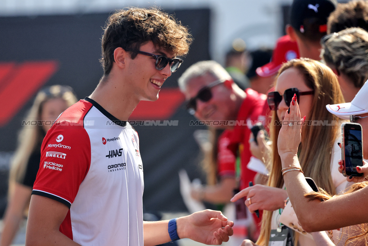 GP ITALIA, Oliver Bearman (GBR) Haas F1 Team.

07.09.2025. Formula 1 World Championship, Rd 16, Italian Grand Prix, Monza, Italy, Gara Day.

- www.xpbimages.com, EMail: requests@xpbimages.com © Copyright: Bearne / XPB Images