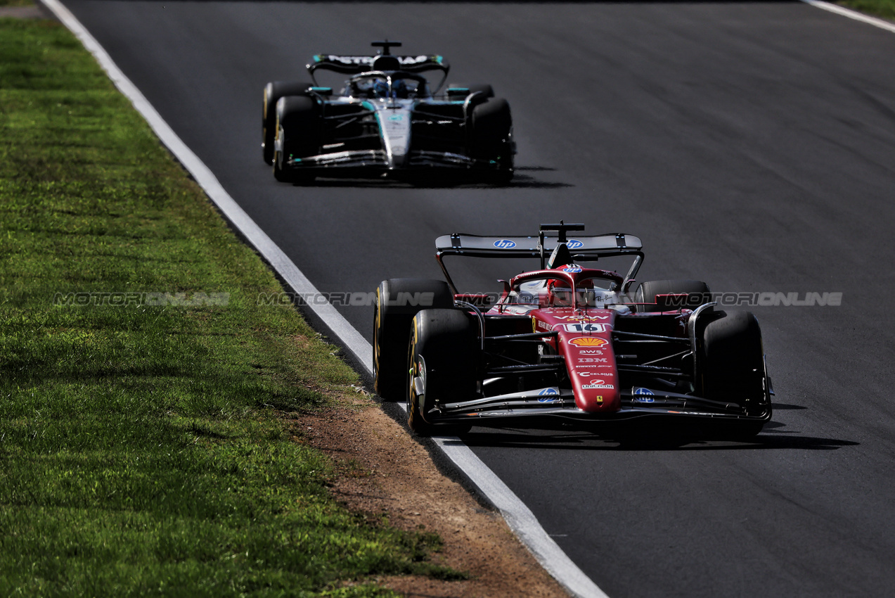 GP ITALIA, Charles Leclerc (MON) Ferrari SF-25.

07.09.2025. Formula 1 World Championship, Rd 16, Italian Grand Prix, Monza, Italy, Gara Day.

 - www.xpbimages.com, EMail: requests@xpbimages.com © Copyright: Rew / XPB Images