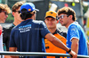 GP ITALIA, (L to R): Oliver Bearman (GBR) Haas F1 Team; George Russell (GBR) Mercedes AMG F1; Carlos Sainz (ESP) Atlassian Williams Racing; Lando Norris (GBR) McLaren; e Charles Leclerc (MON) Ferrari on the drivers' parade.

07.09.2025. Formula 1 World Championship, Rd 16, Italian Grand Prix, Monza, Italy, Gara Day.

- www.xpbimages.com, EMail: requests@xpbimages.com © Copyright: Batchelor / XPB Images