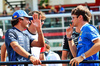 GP ITALIA, Carlos Sainz (ESP) Atlassian Williams Racing with Charles Leclerc (MON) Ferrari on the drivers' parade.

07.09.2025. Formula 1 World Championship, Rd 16, Italian Grand Prix, Monza, Italy, Gara Day.

- www.xpbimages.com, EMail: requests@xpbimages.com © Copyright: Batchelor / XPB Images