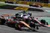 GP ITALIA, Oscar Piastri (AUS) McLaren MCL39 e Charles Leclerc (MON) Ferrari SF-25 battle for position.

07.09.2025. Formula 1 World Championship, Rd 16, Italian Grand Prix, Monza, Italy, Gara Day.

- www.xpbimages.com, EMail: requests@xpbimages.com © Copyright: Charniaux / XPB Images