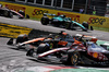 GP ITALIA, Oscar Piastri (AUS) McLaren MCL39 e Charles Leclerc (MON) Ferrari SF-25 battle for position.

07.09.2025. Formula 1 World Championship, Rd 16, Italian Grand Prix, Monza, Italy, Gara Day.

- www.xpbimages.com, EMail: requests@xpbimages.com © Copyright: Charniaux / XPB Images