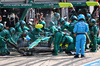 GP ITALIA, Fernando Alonso (ESP) Aston Martin F1 Team AMR25 makes a pit stop.

07.09.2025. Formula 1 World Championship, Rd 16, Italian Grand Prix, Monza, Italy, Gara Day.

- www.xpbimages.com, EMail: requests@xpbimages.com © Copyright: Batchelor / XPB Images
