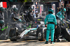 GP ITALIA, Andrea Kimi Antonelli (ITA) Mercedes AMG F1 W16 makes a pit stop.

07.09.2025. Formula 1 World Championship, Rd 16, Italian Grand Prix, Monza, Italy, Gara Day.

- www.xpbimages.com, EMail: requests@xpbimages.com © Copyright: Batchelor / XPB Images