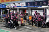 GP ITALIA, Alpine F1 Team makes a pit stop.

07.09.2025. Formula 1 World Championship, Rd 16, Italian Grand Prix, Monza, Italy, Gara Day.

- www.xpbimages.com, EMail: requests@xpbimages.com © Copyright: Batchelor / XPB Images