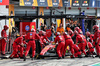 GP ITALIA, Lewis Hamilton (GBR) Ferrari SF-25 makes a pit stop.

07.09.2025. Formula 1 World Championship, Rd 16, Italian Grand Prix, Monza, Italy, Gara Day.

- www.xpbimages.com, EMail: requests@xpbimages.com © Copyright: Batchelor / XPB Images