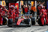GP ITALIA, Lewis Hamilton (GBR) Ferrari SF-25 makes a pit stop.

07.09.2025. Formula 1 World Championship, Rd 16, Italian Grand Prix, Monza, Italy, Gara Day.

- www.xpbimages.com, EMail: requests@xpbimages.com © Copyright: Batchelor / XPB Images