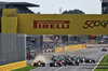 GP ITALIA, Lando Norris (GBR) McLaren MCL39 e Max Verstappen (NLD) Red Bull Racing RB21 lead at the partenza of the race.

07.09.2025. Formula 1 World Championship, Rd 16, Italian Grand Prix, Monza, Italy, Gara Day.

- www.xpbimages.com, EMail: requests@xpbimages.com © Copyright: Bearne / XPB Images