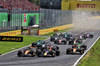 GP ITALIA, Lando Norris (GBR) McLaren MCL39 e Max Verstappen (NLD) Red Bull Racing RB21 lead at the partenza of the race.

07.09.2025. Formula 1 World Championship, Rd 16, Italian Grand Prix, Monza, Italy, Gara Day.

- www.xpbimages.com, EMail: requests@xpbimages.com © Copyright: Bearne / XPB Images