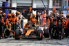 GP ITALIA, Oscar Piastri (AUS) McLaren MCL39 makes a pit stop.

07.09.2025. Formula 1 World Championship, Rd 16, Italian Grand Prix, Monza, Italy, Gara Day.

- www.xpbimages.com, EMail: requests@xpbimages.com © Copyright: Batchelor / XPB Images
