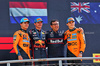 GP ITALIA, The podium (L to R): Lando Norris (GBR) McLaren, second; Max Verstappen (NLD) Red Bull Racing, vincitore; Pierre Wache (FRA) Red Bull Racing Technical Director; Oscar Piastri (AUS) McLaren, third.

07.09.2025. Formula 1 World Championship, Rd 16, Italian Grand Prix, Monza, Italy, Gara Day.

- www.xpbimages.com, EMail: requests@xpbimages.com © Copyright: Batchelor / XPB Images