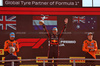 GP ITALIA, The podium (L to R): Lando Norris (GBR) McLaren, second; Max Verstappen (NLD) Red Bull Racing, vincitore; Oscar Piastri (AUS) McLaren, third.

07.09.2025. Formula 1 World Championship, Rd 16, Italian Grand Prix, Monza, Italy, Gara Day.

 - www.xpbimages.com, EMail: requests@xpbimages.com © Copyright: Rew / XPB Images