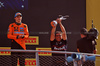 GP ITALIA, (L to R): Oscar Piastri (AUS) McLaren with Pierre Wache (FRA) Red Bull Racing Technical Director on the podium.

07.09.2025. Formula 1 World Championship, Rd 16, Italian Grand Prix, Monza, Italy, Gara Day.

 - www.xpbimages.com, EMail: requests@xpbimages.com © Copyright: Rew / XPB Images